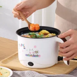 Non-Stick Multiperpse Rice Cooker Portable Multi-Function Cooking Hot Rice Cooker, Travel Cooker, Egg Boiler, Egg Cooker-59