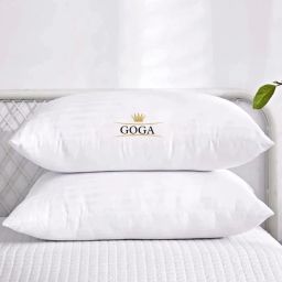 LUXURY Cotton Solid Sleeping Pillow Pack of 2-15