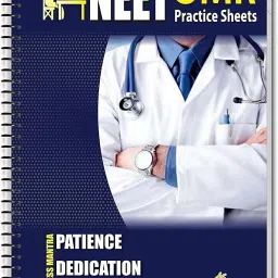 Sheets for Practice 2024, 200 MCQ-Set of 1 Spiral Bound Regular Notebook NEET OMR 55 Pages-12