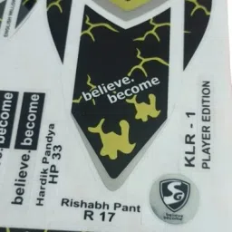 sportsworld K L Rahul 1 Bat Sticker image 2