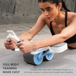 lifelong LLAR02 Ab Roller with Timer | Abdominal Exercise Fitness For Men & Women Ab Exerciser image 5