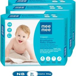 Premium Breathable Baby Diapers - New Born-22