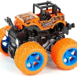Monster Truck Push and go Toy 4wd Car Friction Powered Vehicles for Kids-image-23
