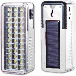 hasru 36 High-Bright LED Light with Android Charging Support With Solar 8 hrs Lantern Emergency Light-picture-0