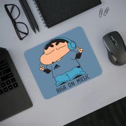 Millionminds Shinchan High On Music Printed 3mm Thick Mouse Pad for PC/Laptop/Computer Mousepad-20