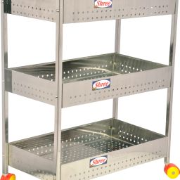 Stainless Steel Kitchen Trolley-image-83