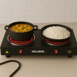 wellberg 2000 W Radiant Cooktop Push Button-picture-5
