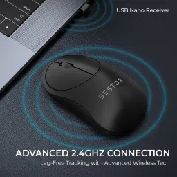 Bestor 3-in-1 Combo USB Wired Mini Keyboard Wireless Mouse-Mouse Pad for PC/Laptop Combo Set image 3