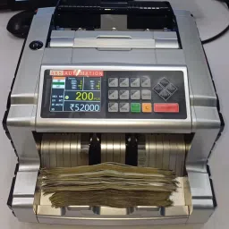 Nexgen AKS Value Shine Mix Note Counting Machine With Fake Note Detector Note Counting Machine image 3
