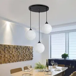 Three Lamp hanging Light Pendants Ceiling Lamp Chandelier Ceiling Lamp-image-10