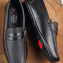 Lightweight | Comfortable | Trendy | Daily Wear | Synthetic Leather Loafers For Men-image-97