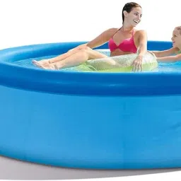 Above Ground Family Swimming Pool 8ft x 30in Easy Set With Free Pump Inflatable Swimming Pool-23