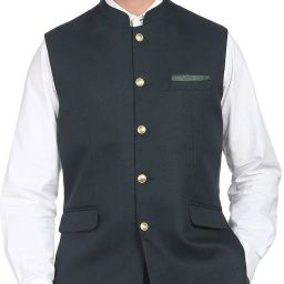 Solid Men Waistcoat-image-2