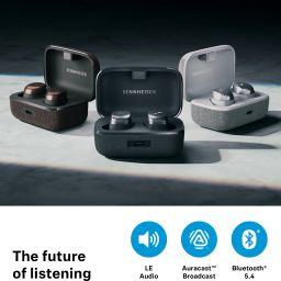 sennheiser Momentum True Wireless 4 with Bluetooth 5.4 and with 30Hr Battery Bluetooth Bluetooth Headset image 5