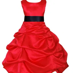 BAESD Satin Round Neck Sleeveless Belted Maxi Dress-picture-20