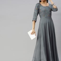 Swishchick Round Neck Maxi Dress-image-52