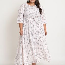 U&F Women Plus Size Floral Maxi Dress-picture-29
