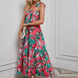 JC Mode Women Floral Printed Maxi Dress-image-49