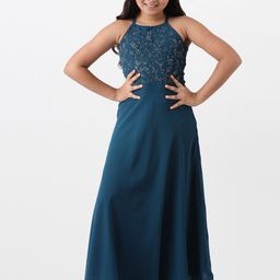 AND Embellished Shoulder Straps Maxi Dress-image-55