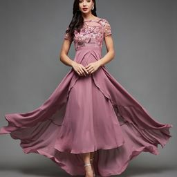Miss Chase Georgette Fit and Flare Maxi Dress-picture-52