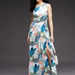 emeros Floral Print Crepe Maxi Dress-picture-30