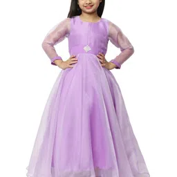 BAESD Infant Girls Satin Maxi Dress-26