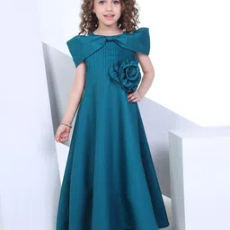 Peppermint Girls Fit & Flare Maxi Dress-picture-33