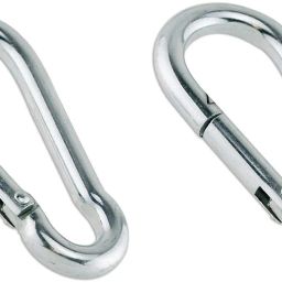 Snap Hooks, Metal Heavy Duty Pet Buckle, Key Chain for Linking Dog Leash Locking Carabiner-12