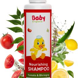Healthy and Strong Hair Ayurvedic Baby Shampoo with Tomato Seeds and Bhringraj-22