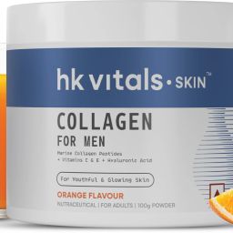 hk vitals Marine Collagen for Men Supplement with Biotin, Orange-17