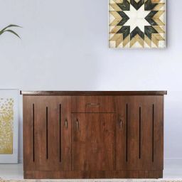 solace craft Artism Shoe Cabinet in Walnut Finish-picture-25
