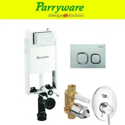 Half Frame Concealed Cistern, with divater body upper part set of 1 pic 219 Dual Flush Tank-image-37