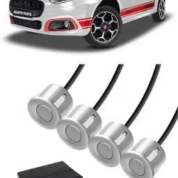 VS104 Silver Car Reverse Parking Sensor with LED Display 4 Sensor V104 Parking Sensor-image-62