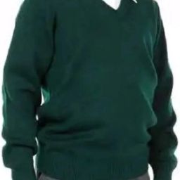 MAHAMAYA FABRICS & FASHION Green Uniform Sweater-image-23