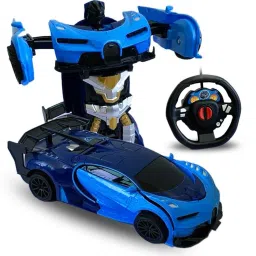 Remote Controlled Transforming Car Robot Deformation Robot Car 2channel RC Car-10