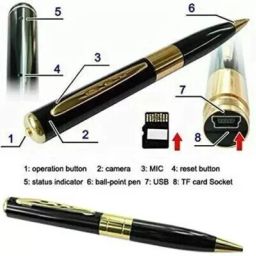 SNARIOVSN T2933_PEN CAMERA PRO 1080P SPY VIDEO RECORDER BLACK (PACK OF 1) Spy Camera-image-22