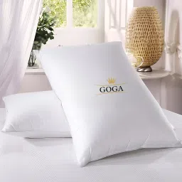 LUXURY Cotton Solid Sleeping Pillow Pack of 2-picture-26