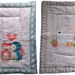 New Born Baby Mattress, Godadi, Baby Bed Mattress ,Multicolor, Set Of 2-30