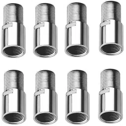 Stainless Steel 2.5 Inch Extension Nipple for Pipe Fittings (Pack of 12) Faucet Nozzle-picture-23