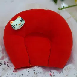 BABY SEED PILLOW, Pillow for Newborn Baby-Round Head Shaping Pillow, 0-12 Months Microfibre Animals Baby Pillow Pack of 1-image-80