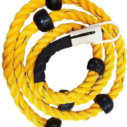 Climbing Rope for Kids, Vibrant Yellow & Durable Polypropylene Yellow-26