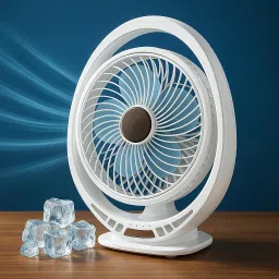 Vozica Mini Handheld Fan, Portable Fan Rechargeable, Small Pocket, Cooling Mini Hand 3 Speed USB Fan-2