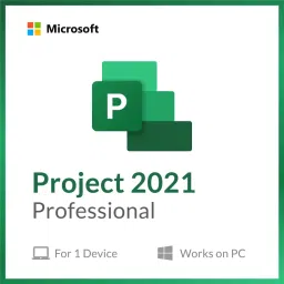 MICROSOFT Project Professional 2021 - 1 User/PC with lifetime validity-image-1