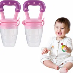 Silicone Food Feeder Set (Pack of 2) – Safe and Non-Toxic Feeding Solution Teether and Feeder-12