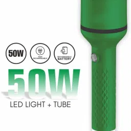 Portable Rechargeable Torch Emergency Light with 4 Mode Light Type C Fast Charge 5 hrs Torch Emergency Light-image-47