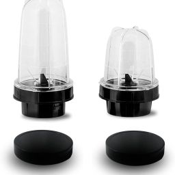 Bullet Jar Set of 2 (530 ML & 350 ML) Mixer Juicer Jar-image-24