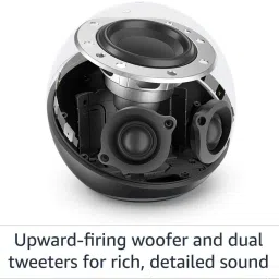 Alexa Echo (4th Gen)| Premium sound powered by Dolby and Alexa with Alexa Assistant Smart Speaker image 2