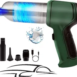 2in1 Wireless Handheld Heavy 9000Pa Suction With Air Blower For Home,Office, Car Vacuum Cleaner-31