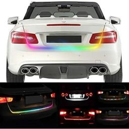Universal Car Rear Tail Lights Dicky Light Streamer Brake Turn Signal LED Lamp Strip Waterproof, Car LEDs Strips Braking light 5264 Car Fancy Lights-1