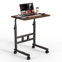 Multipurpose Movable Table with Adjustable Height Metal Study Table-image-20
